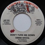 Conrod Crystal - Don't Turn Me Down