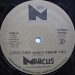 Marcus featuring Reginald Gaulden - Love They Don't Know You